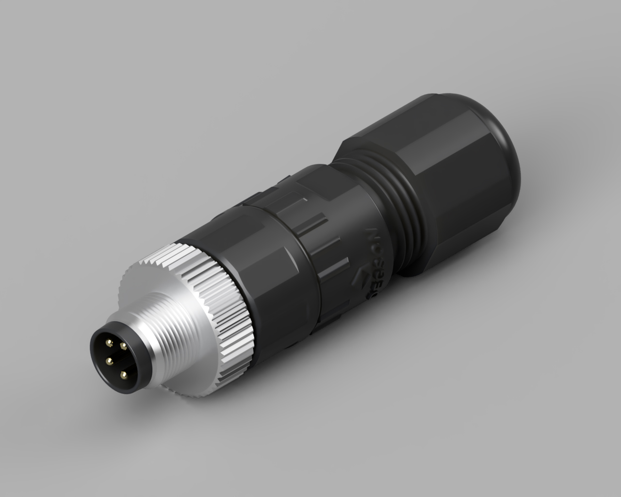 Фото PB-M8A-04P-MM-SL7001-00Z(H) Degson — Вилочный разъем PB-M8A-04P-MM-SL7001