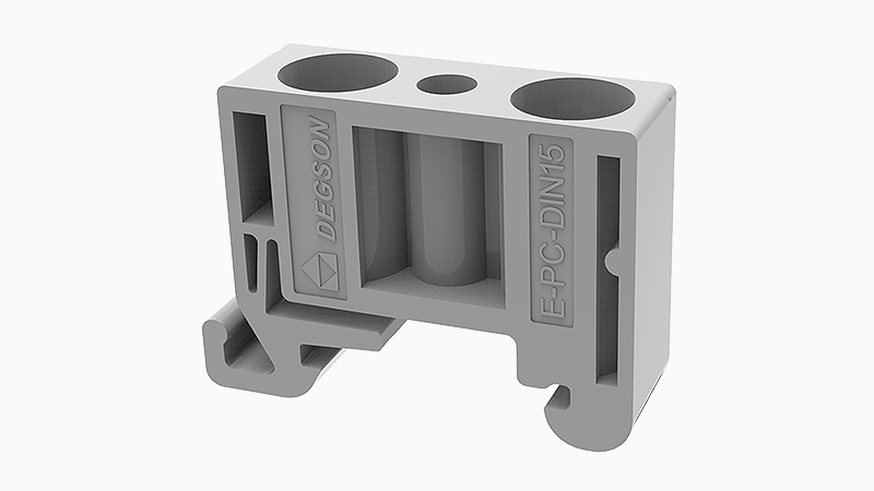 Фото E-PC-DIN15-01P-11-00Z(H) Degson — Концевой стопор E-PC-DIN15-01P-11-00Z(H)