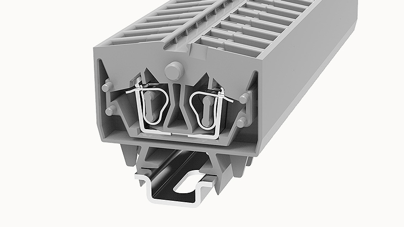 Фото WS2.5-DIN15-01P-11-00Z(H) Degson — Проходная клемма WS2.5-DIN15-01P-11-00Z(H)