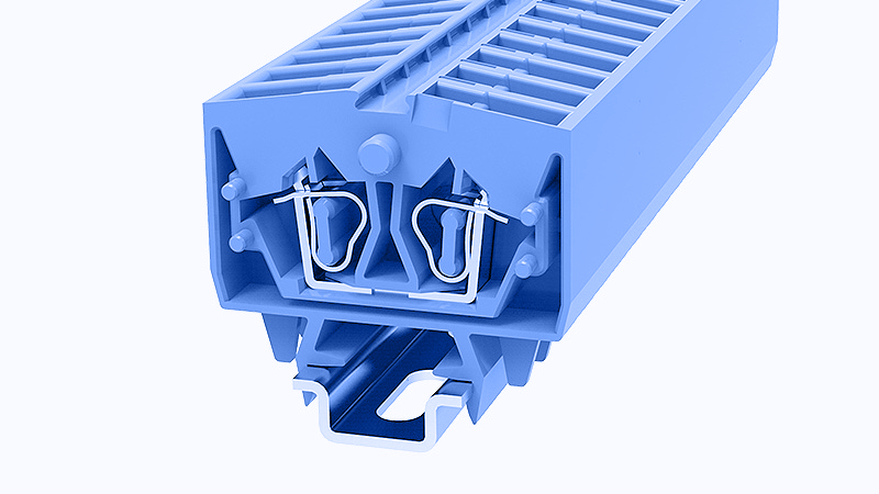 Фото WS2.5-DIN15-01P-12-00Z(H) Degson — Проходная клемма WS2.5-DIN15-01P-12-00Z(H)