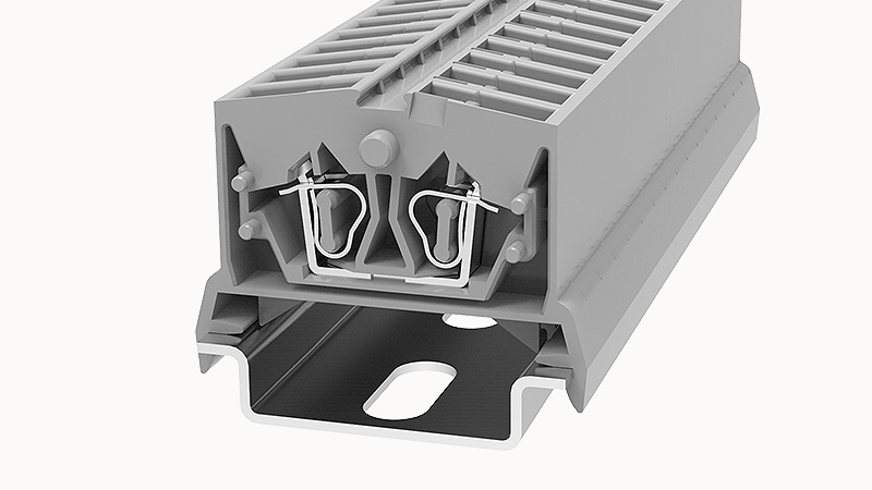 Фото WS2.5-DIN35-01P-11-00Z(H) Degson — Проходная клемма WS2.5-DIN35-01P-11-00Z(H)