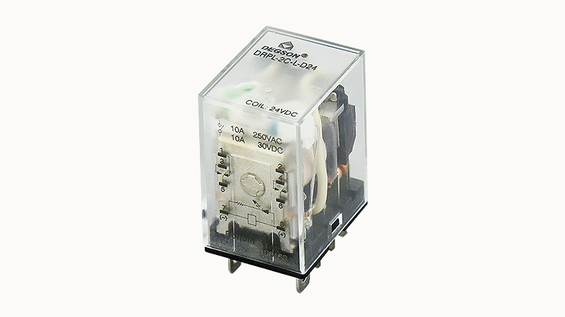 Фото DRPL-2C-L-A220-02Z(H) Degson — Реле без колодки DRPL-2C-L-A220