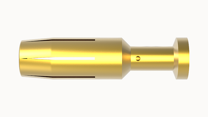 Фото 40A-GF-6.0 Degson — Розеточный обжимной контакт (Au) 40A-GF-6.0