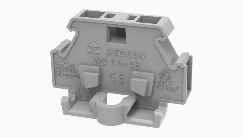 Фото WS1.5-DB-01P-11-00Z(H) Degson — Проходная клемма (MINI) WS1.5-DB-01P-11-00Z(H)