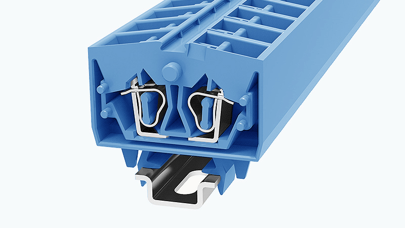 Фото WS2.5T-DIN15-01P-12-00Z(H) Degson — Проходная клемма (MINI) WS2.5T-DIN15-01P-12-00Z(H)