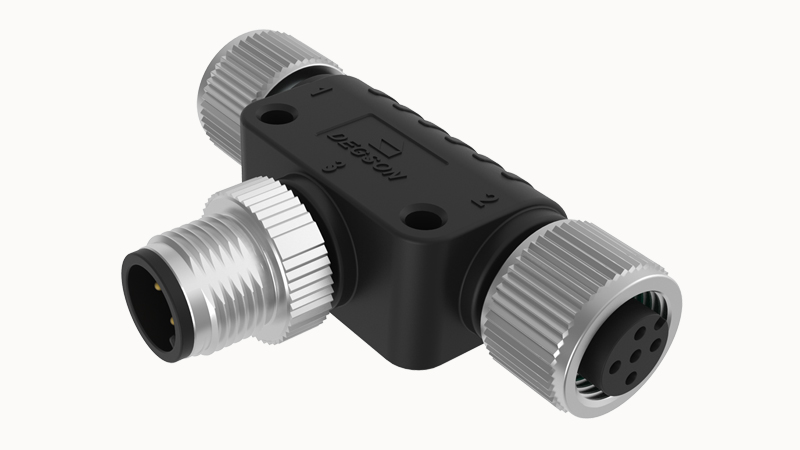 Фото FT-M12A-03M-M12A-03F-Q-0200-00Z(H) Degson — Распред. устройство FT-M12A-03M-M12A-03F-Q-0200