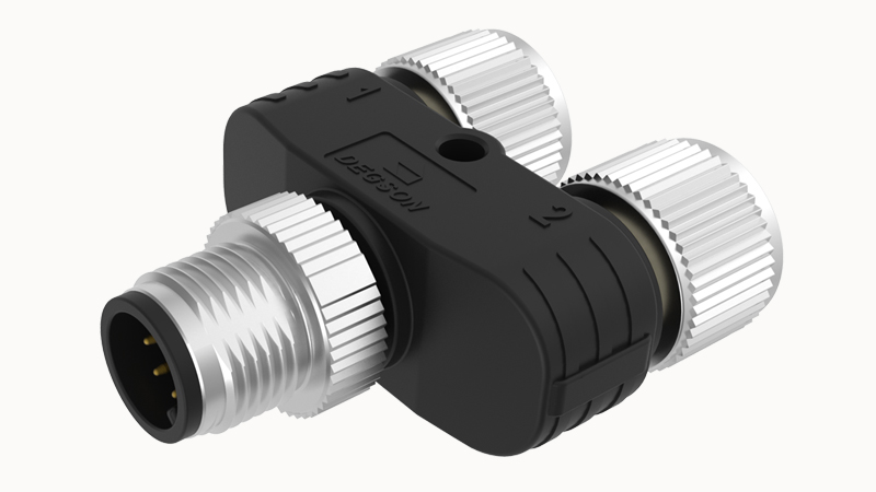 Фото FY-M12A-08M-M12A-08F-Q-0100-00Z(H) Degson — Распред. устройство FY-M12A-08M-M12A-08F-Q-0100