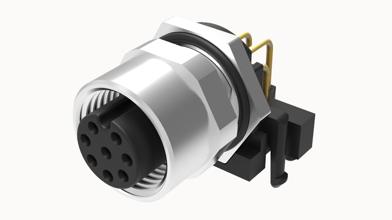 Фото SR-M12A-05P-FF-SF7003-00Z(H) Degson — Розеточный разъем SR-M12A-05P-FF-SF7003