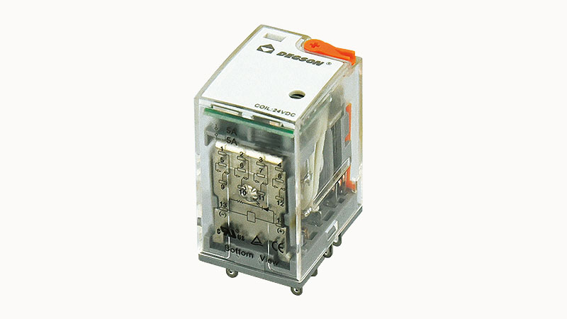Фото DRPE-4C-LDR-A110-07Z(H) Degson — Реле без колодки DRPE-4C-LDR-A110