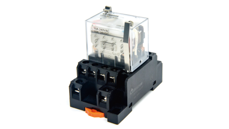 Фото DRPLS-4C-L-A220-02Z(H) Degson — Реле с колодкой DRPLS-4C-L-A220