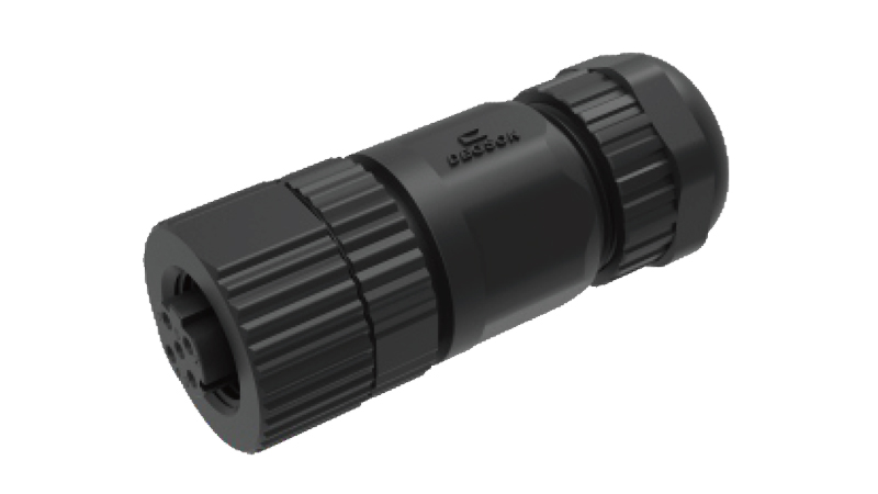 Фото PS-M12A-05P-FF-SL7001-00Z(H) Degson — Розеточный разъем PS-M12A-05P-FF-SL7001