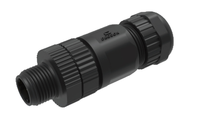 Фото PS-M12A-06P-MM-SL7001-00Z(H) Degson — Вилочный разъем PS-M12A-06P-MM-SL7001