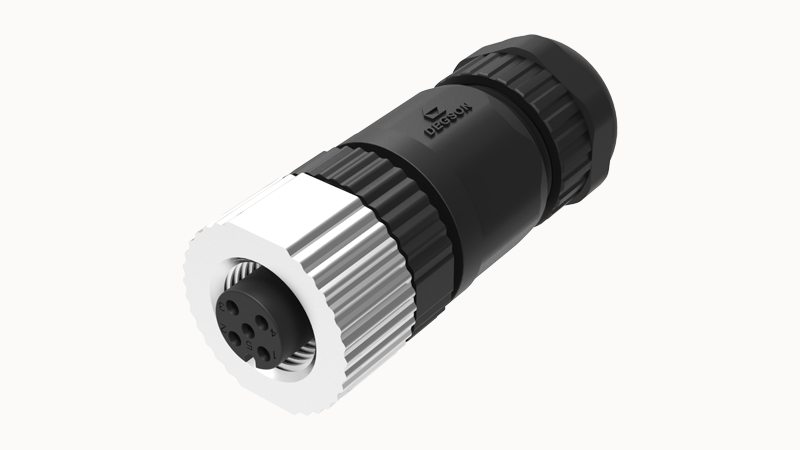 Фото PB-M12A-06P-FF-SL7001-00Z(H) Degson — Розеточный разъем PB-M12A-06P-FF-SL7001