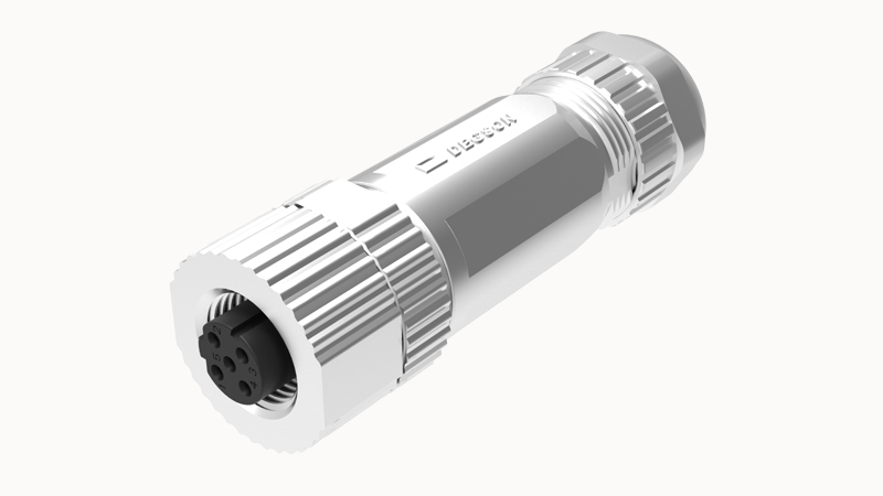 Фото PASH-M12D-04P-FF-SL7001-00Z(H) Degson — Розеточный разъем PASH-M12D-04P-FF-SL7001