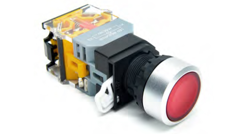 Фото DT22M-FLD11/GNAC/DC24V Degson — Кнопка DT22M-FLD11/GNAC/DC24