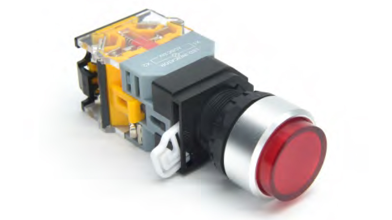 Фото DT22M-FLHD11/BUAC/DC24V Degson — Кнопка DT22M-FLHD11/BUAC/DC24