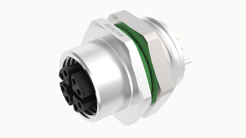 Фото SPSH-M12X-08P-FF-SH7002-00Z(H) Degson — Розеточный разъем SPSH-M12X-08P-FF-SH7002
