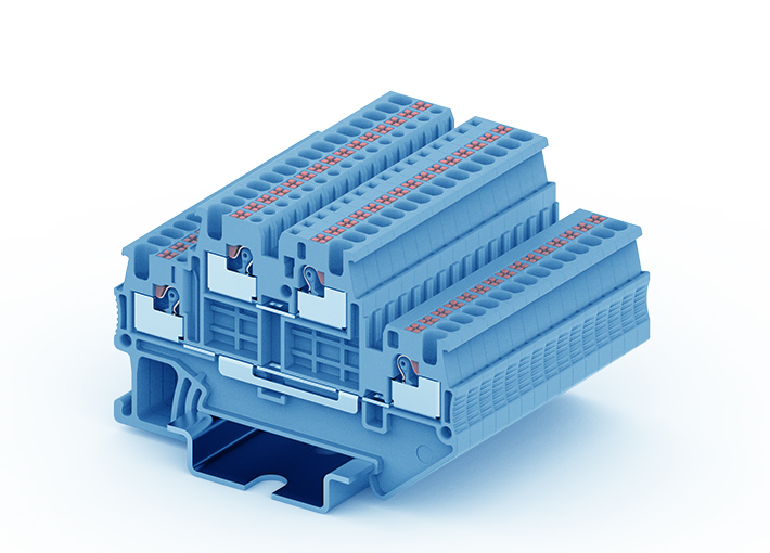Фото TPD1.5-2-BU SUPU — Этажная клемма TPD1.5-2-BU