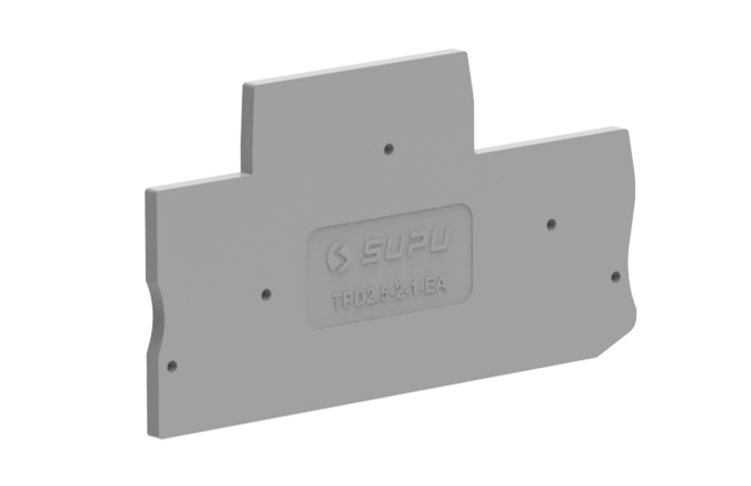 Фото TPD2.5-2-1-GY-EA SUPU — Боковая крышка TPD2.5-2-1-GY-EA