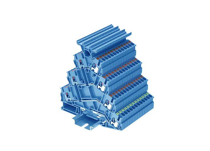 Фото TPFS2.5-2T-BU SUPU — Этажная клемма TPFS2.5-2T-BU