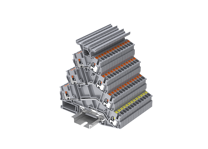 Фото TPFS2.5-2T-GY SUPU — Этажная клемма TPFS2.5-2T-GY
