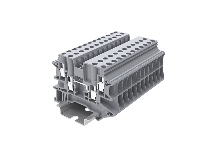Фото TU4-4-GY SUPU — Проходная клемма TU4-4-GY