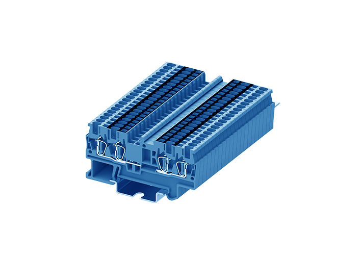 Фото TC1.5-2X2-BU SUPU — Проходная клемма TC1.5-2X2-BU