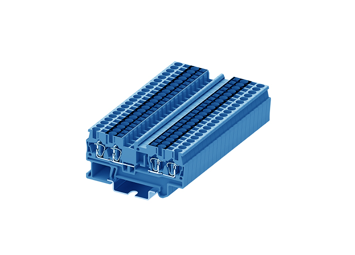 Фото TC2.5-2X2-BU SUPU — Проходная клемма TC2.5-2X2-BU