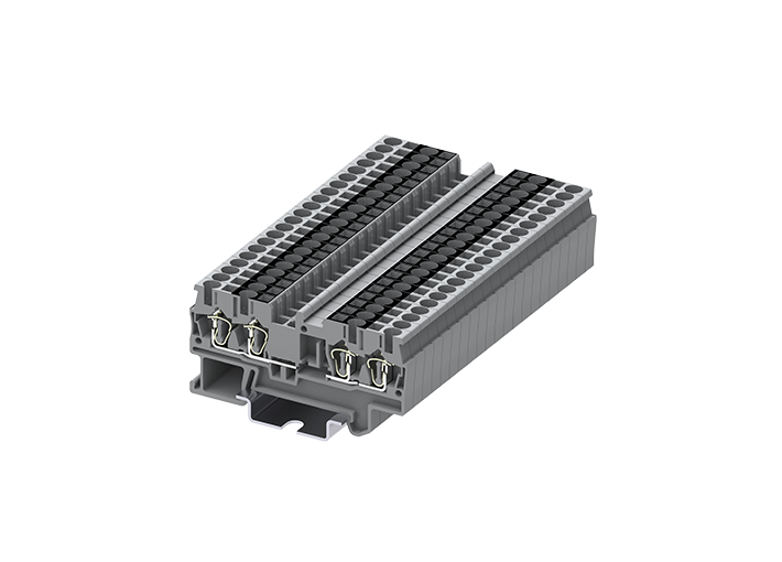 Фото TC2.5-2X2-GY SUPU — Проходная клемма TC2.5-2X2-GY