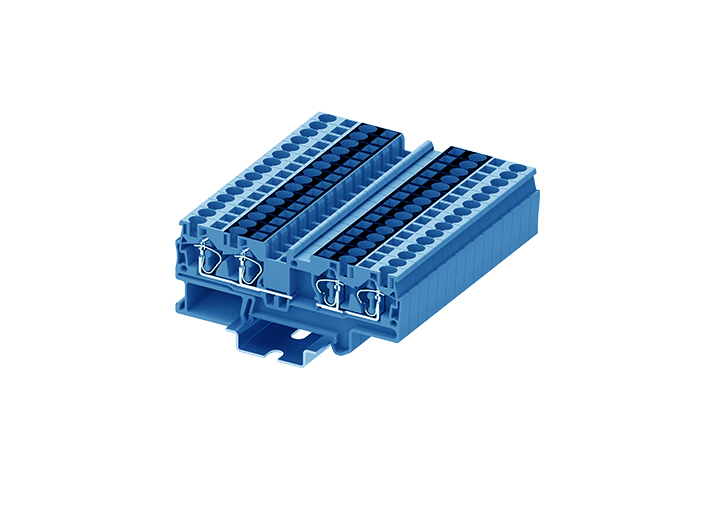 Фото TC4-2X2-BU SUPU — Проходная клемма TC4-2X2-BU