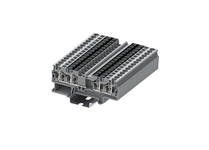 Фото TC4-2X2-GY SUPU — Проходная клемма TC4-2X2-GY