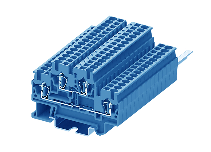 Фото TCD2.5-2-BU SUPU — Этажная клемма TCD2.5-2-BU