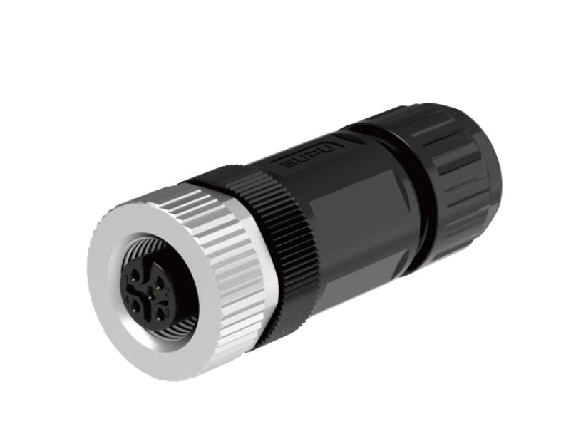 Фото M12A08Z-FAASTUB SUPU — Розеточный разъем на кабель M12A08Z-FAASTUB