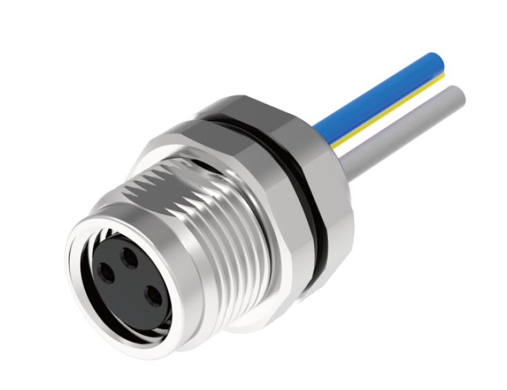 Фото M8A08C-FRHC-UC0.5 SUPU — Розеточный разъем в панель M8A08C-FRHC-UC0.5