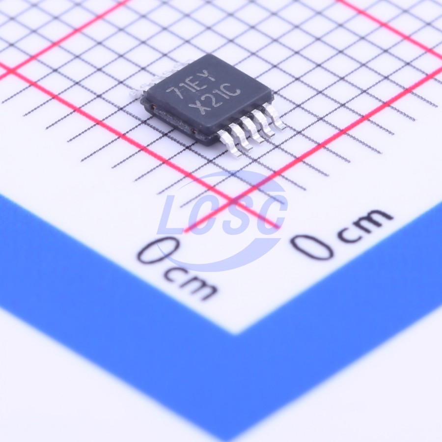 Фото ADC124S021CIMM/NOPB Texas Instruments — ADC124S021CIMM/NOPB — Аналого-Цифровые Преобразователи (АЦП) — Texas Instruments