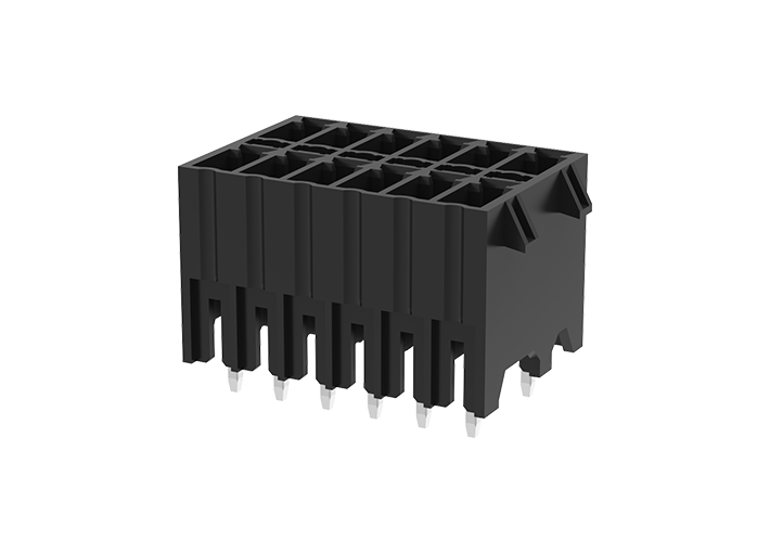 Фото MC-DPAN3.5V11-D-BK-2600 SUPU — Вилочный разъем на плату MC-DPAN3.5V11-D-BK-2600