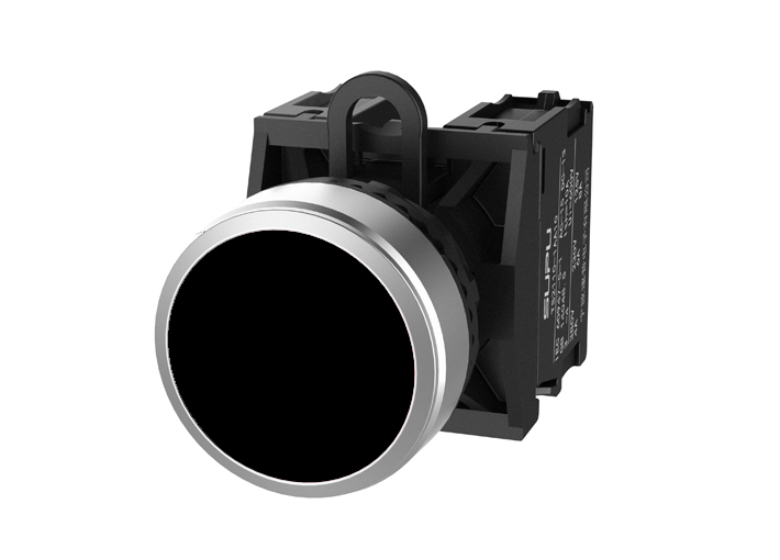 Фото TS2520-0AM60-R20 SUPU — Кнопка плоская (черная) TS2520-0AM60-R20