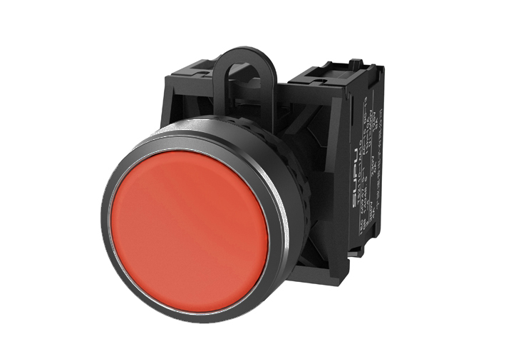 Фото TS2510-0AM10-S20 SUPU — Кнопка плоская (красная) TS2510-0AM10-S20