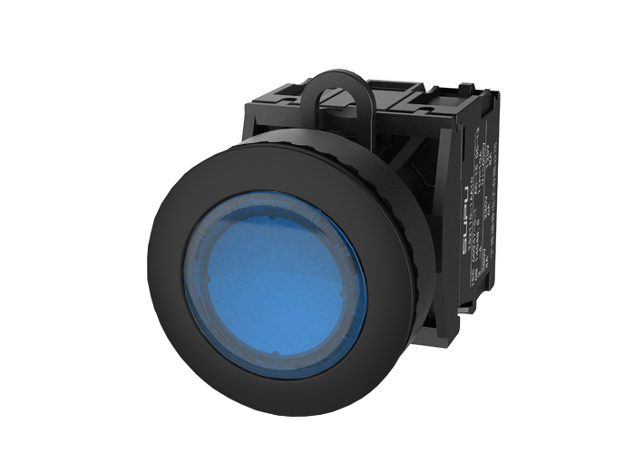 Фото TS2031-0BL40 SUPU — Кнопка выпуклая (синяя) TS2031-0BL40
