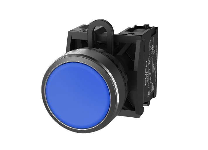 Фото TS2510-0AL40-S10 SUPU — Кнопка плоская (синяя) TS2510-0AL40-S10