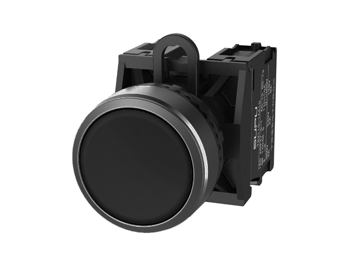 Фото TS2510-0AL60-R20 SUPU — Кнопка плоская (черная) TS2510-0AL60-R20