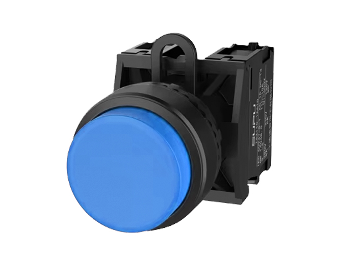 Фото TS2510-0BL40-S20 SUPU — Кнопка выпуклая (синяя) TS2510-0BL40-S20