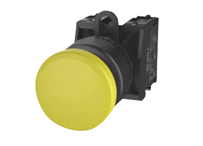 Фото TS2510-0EM30-R10 SUPU — Кнопка грибовидная (желтая) TS2510-0EM30-R10
