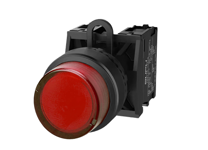Фото TS2513-0BL10-S20 SUPU — Кнопка выпуклая (красная) TS2513-0BL10-S20