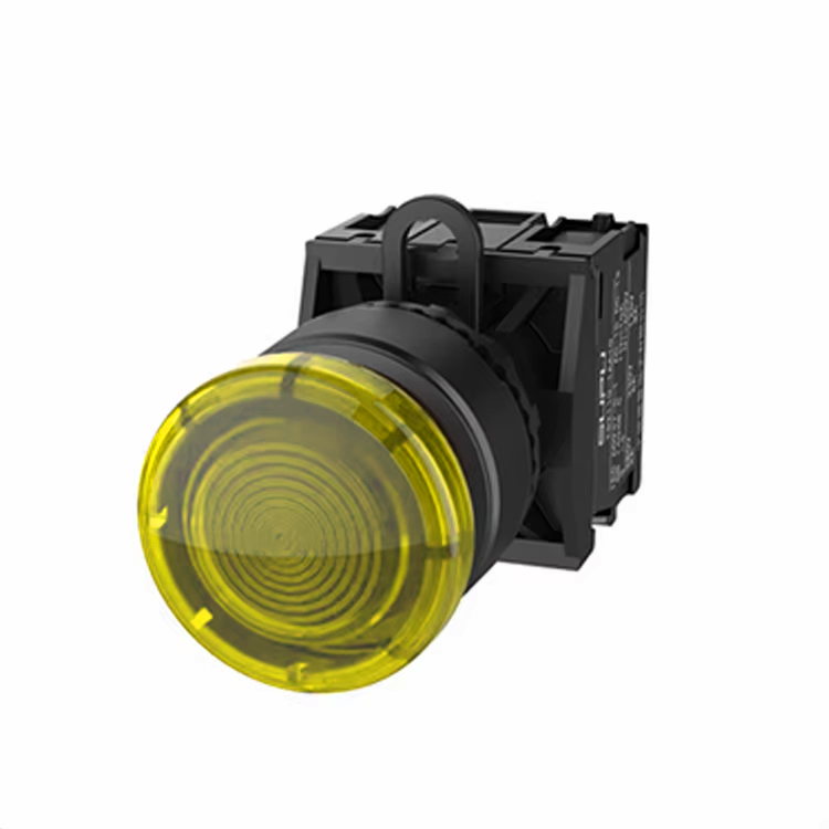 Фото TS2513-0EM30-S20 SUPU — Кнопка грибовидная (желтая) TS2513-0EM30-S20
