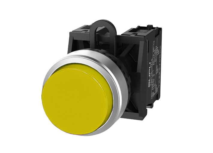 Фото TS2520-0BL30-R10 SUPU — Кнопка выпуклая (желтая) TS2520-0BL30-R10