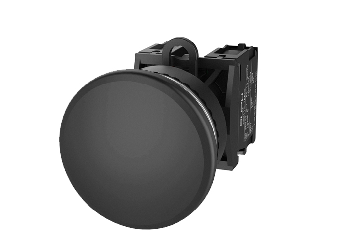 Фото TS2520-0FM60-S10 SUPU — Кнопка грибовидная (черная) TS2520-0FM60-S10