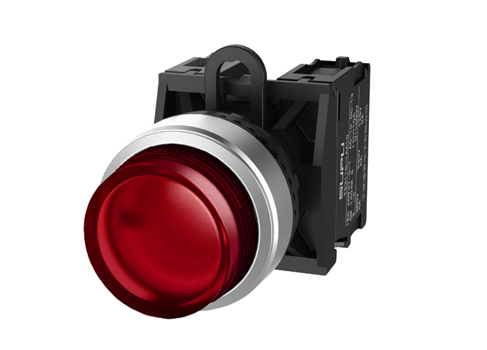 Фото TS2523-0BL10-S10 SUPU — Кнопка выпуклая (красная) TS2523-0BL10-S10