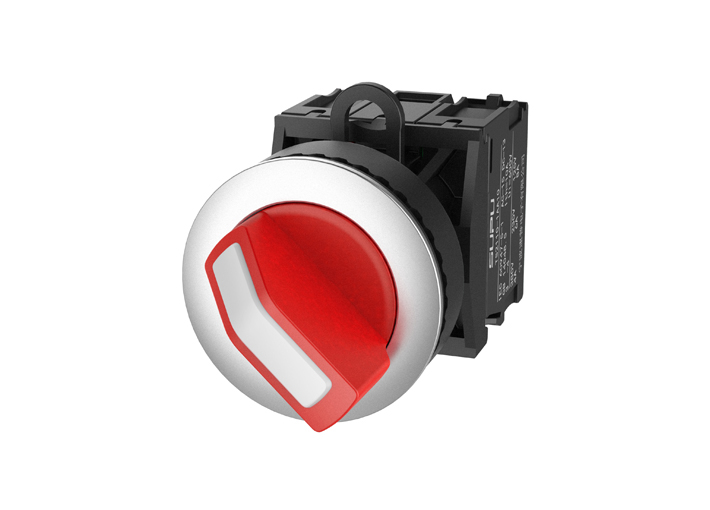 Фото TS2523-1CF10-R10 SUPU — Селекторный переключатель (красный) TS2523-1CF10-R10