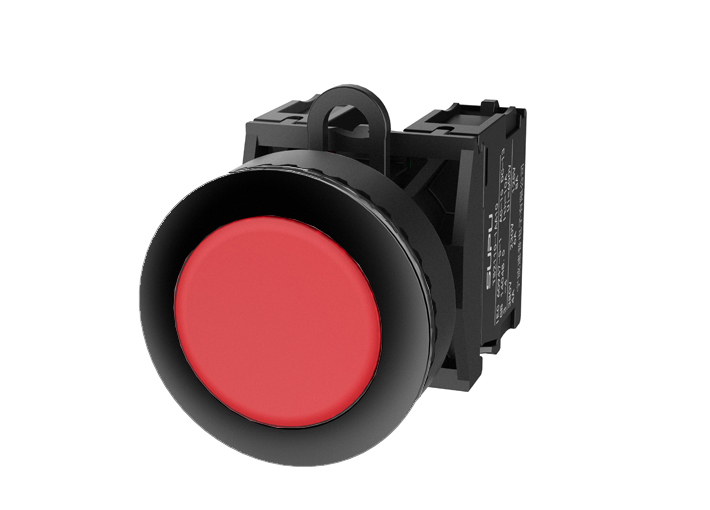 Фото TS2530-0AL10-S10 SUPU — Кнопка плоская (красная) TS2530-0AL10-S10